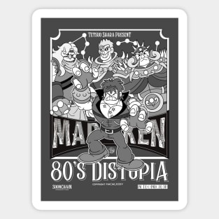 Hokuto no Ken 80s Distopia Magnet